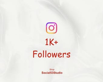 Oltre 1000 follower su Instagram / Consegna rapida / Sicuro e senza interruzioni / Potenzia il tuo profilo Instagram