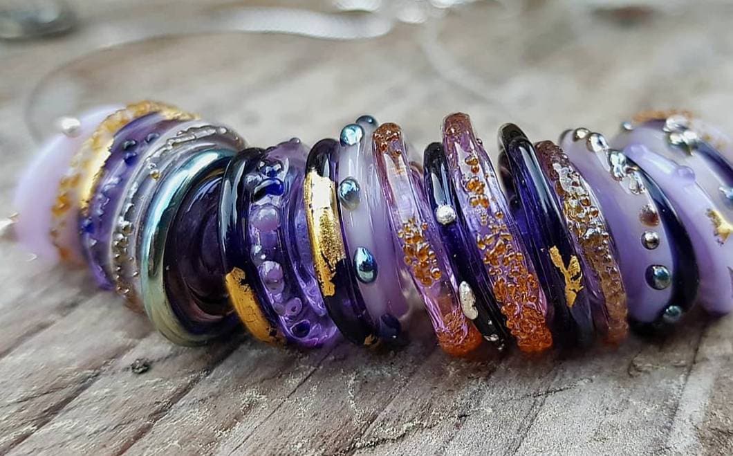FREE Wholesale 6pcs flame Gold Foil Lampwork Glass Pendants DIY Necklace FREE Wholesale 6pcs flame Gold Foil Lampwork Glass Pendants DIY Necklace