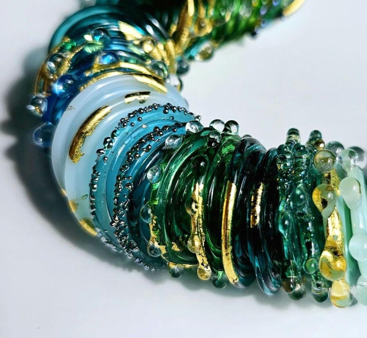 24 gold murano glass - Etsy 日本