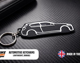 BMW M140i Keychain – Car Silhouette Keyring for Enthusiasts