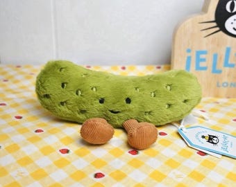 Jellycat Amuseable Pickle Soft Toy – New With Tags & Matching Gift Bag_