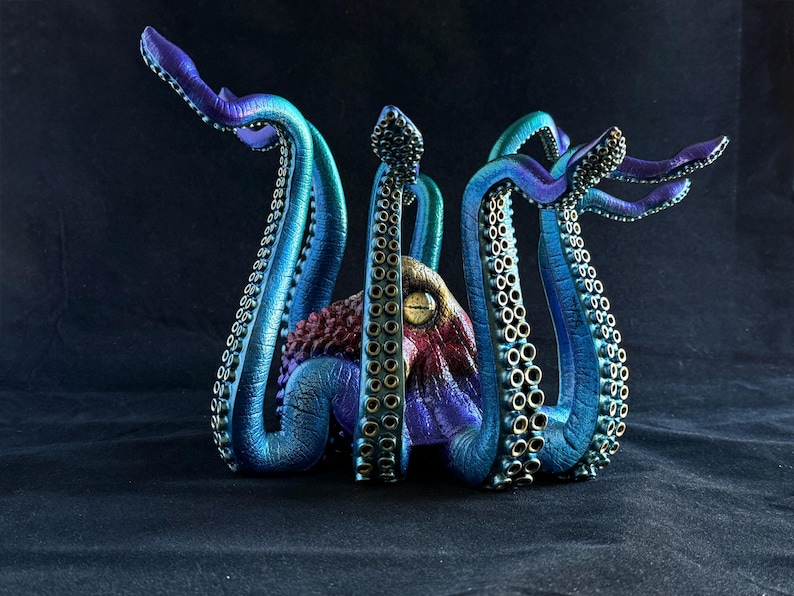 Bistic Rosa Oktopus Kaffeetasse Mit 3D-Tentakel-Griff – Lustiges Design Für Tee, Kaffee Oder Geschenk