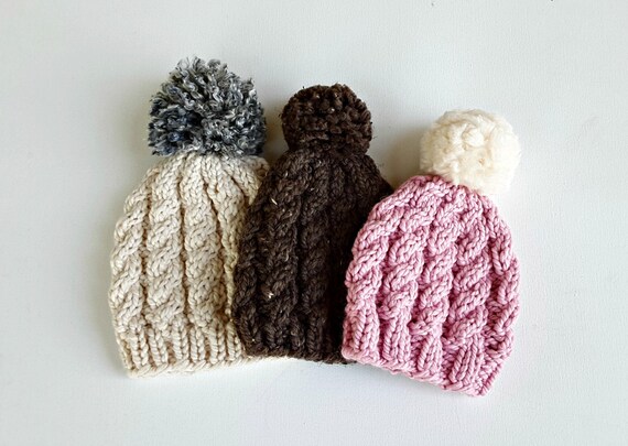 Easy Weekend Cable Knit Hat Pattern Beanie Children Teens Adult And Xl Sizes Advanced Beginner Instructions For Knit In Round Or Flat Easy Weekend Cable Knit Hat Pattern Beanie Children Teens Adult And Xl Sizes Advanced Beginner Instructions For Knit In Round Or Flat