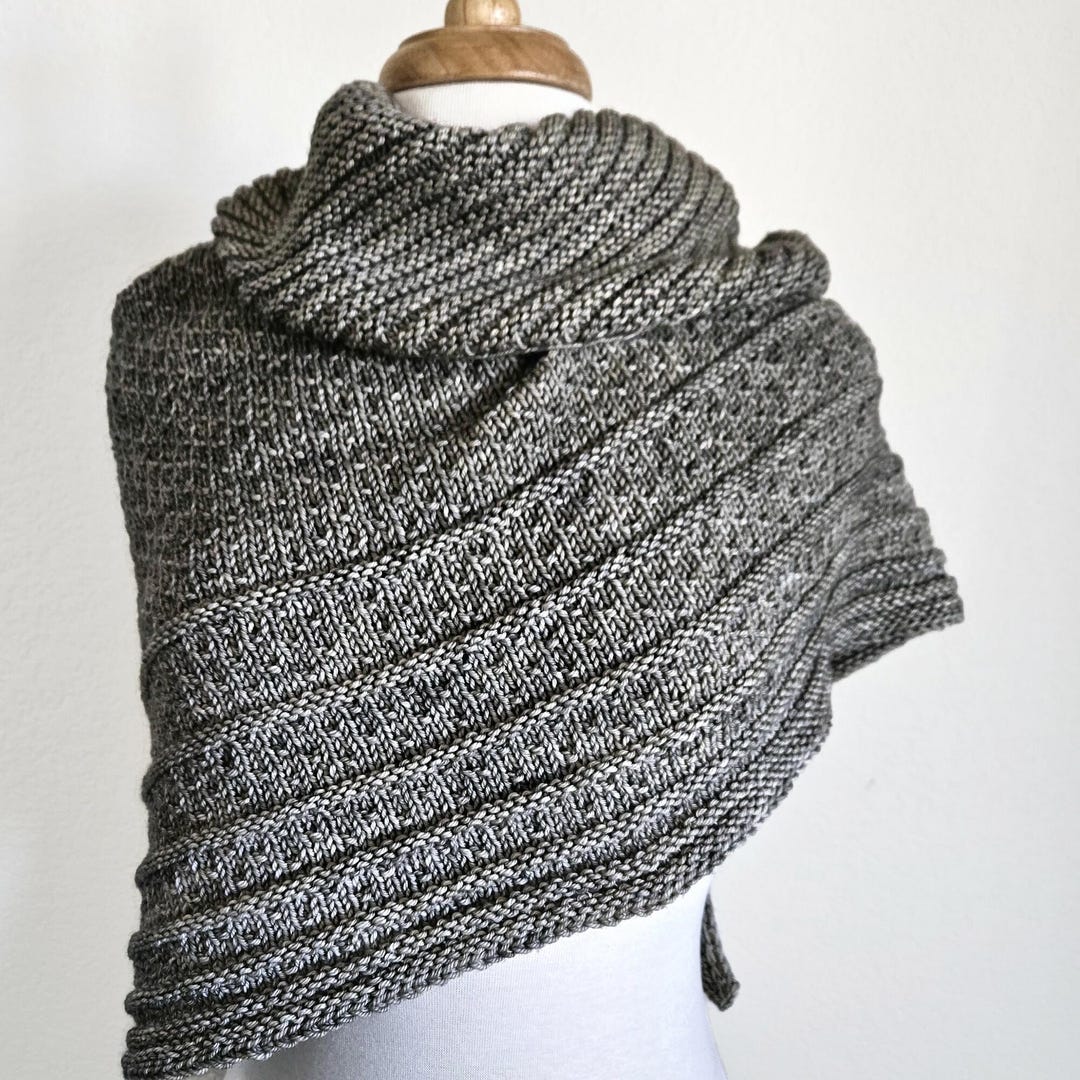 oversized shawl wrap pattern