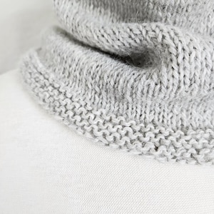 Easy Knit Cowl Pattern: Beginner Friendly, One Skein (PDF Pattern) - Etsy