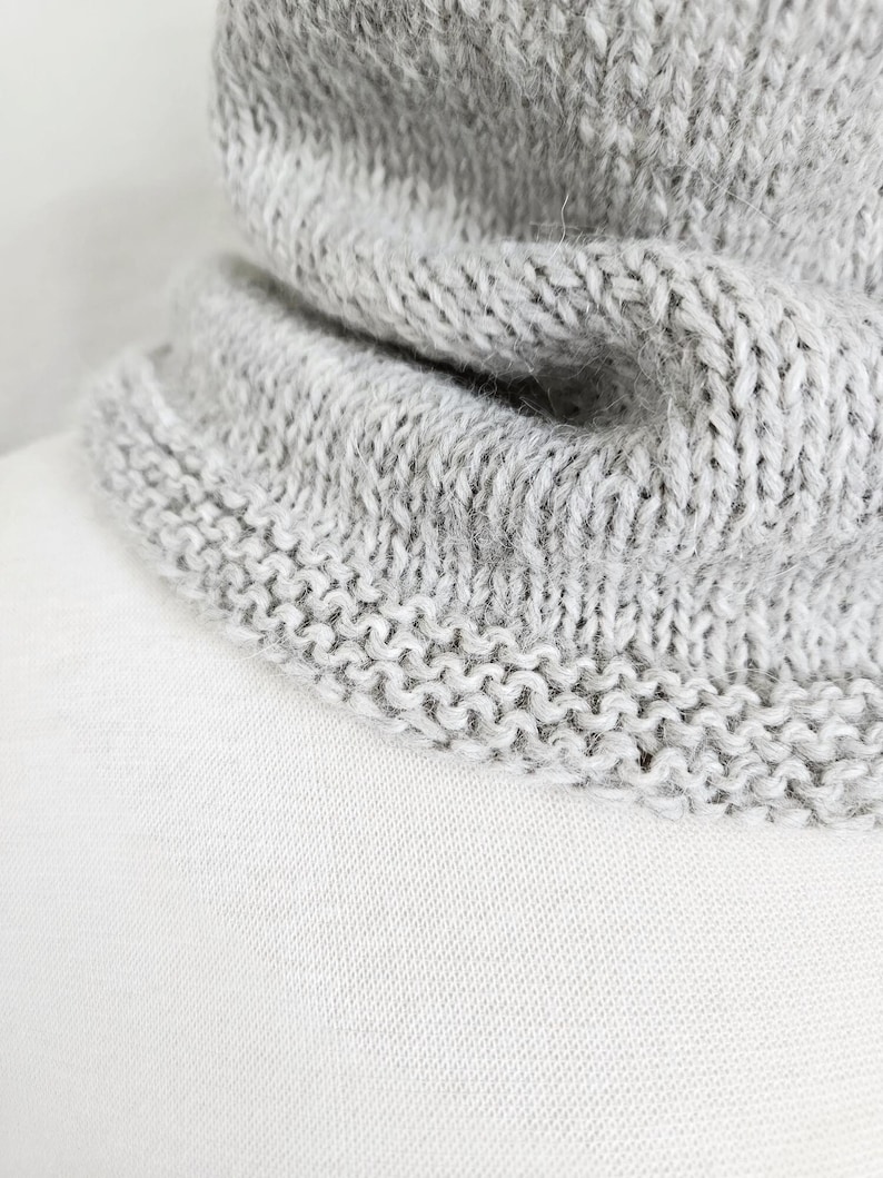 Easy Knit Cowl Pattern: Beginner Friendly, One Skein (PDF Pattern) - Etsy