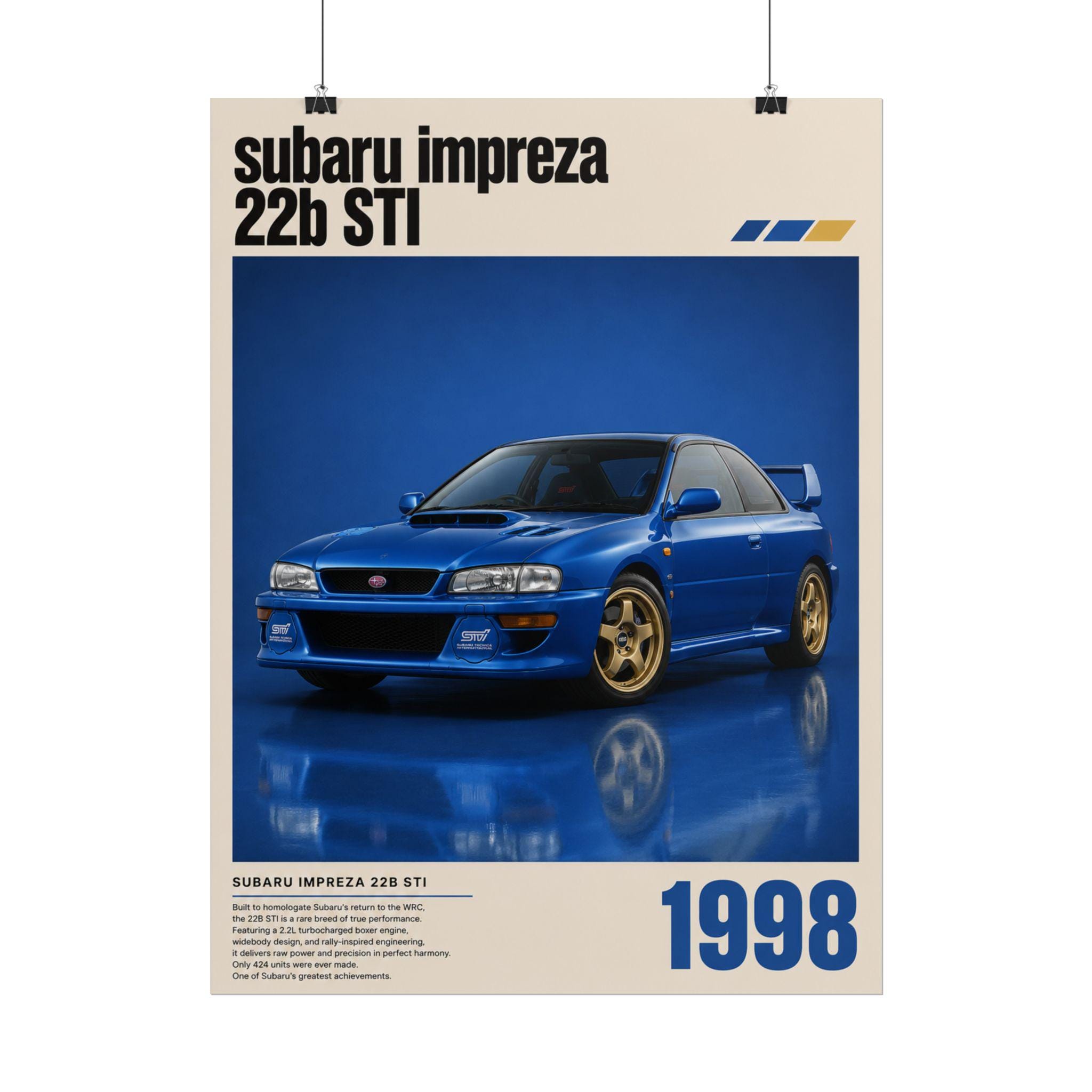 Subaru Impreza Wrx Sti Poster - Etsy