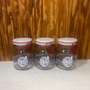 Pillsbury Doughboy Canister Set - Etsy