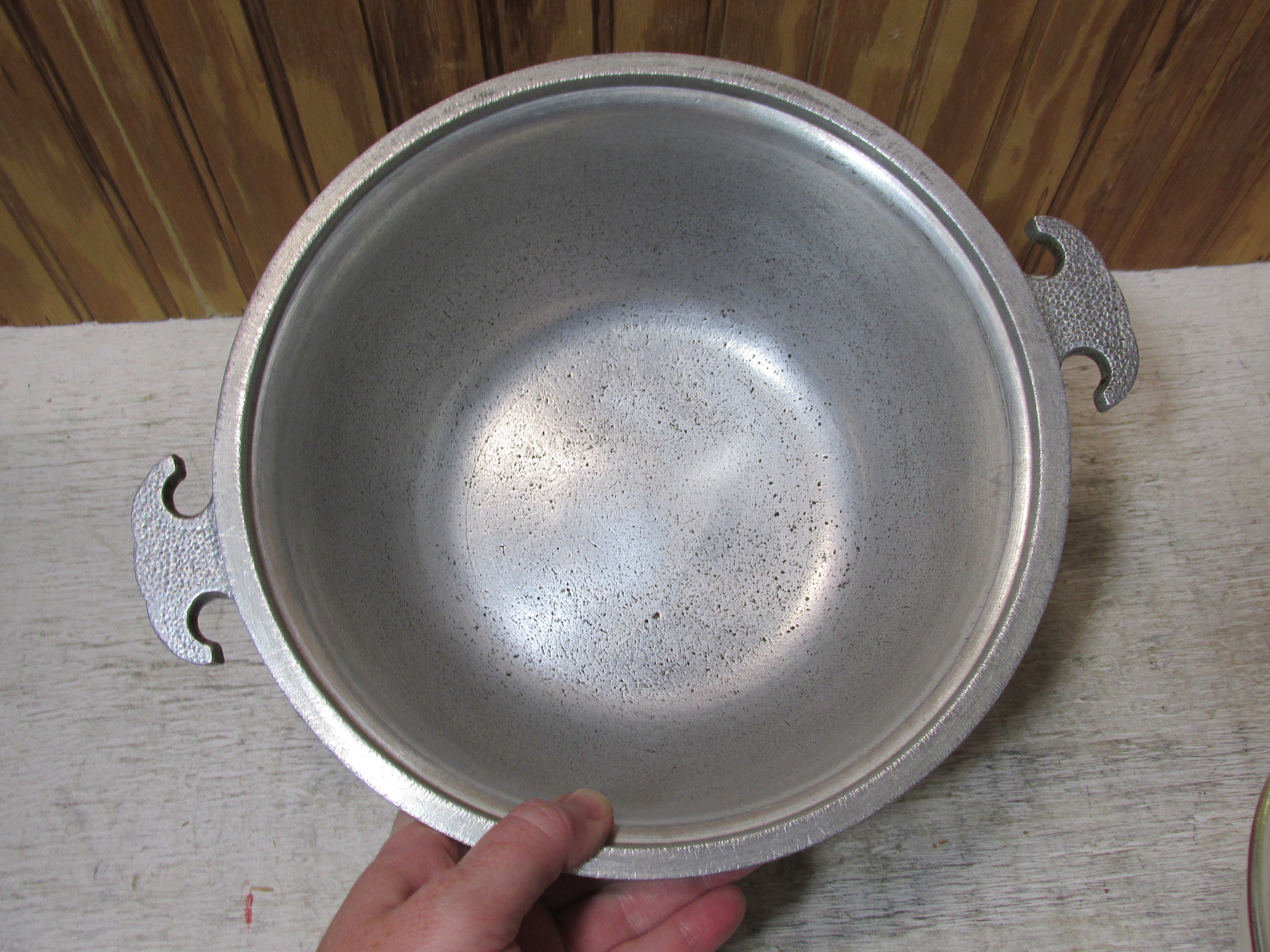 Guardian Service Hammered Aluminum Small Roaster Pot - Ruby Lane