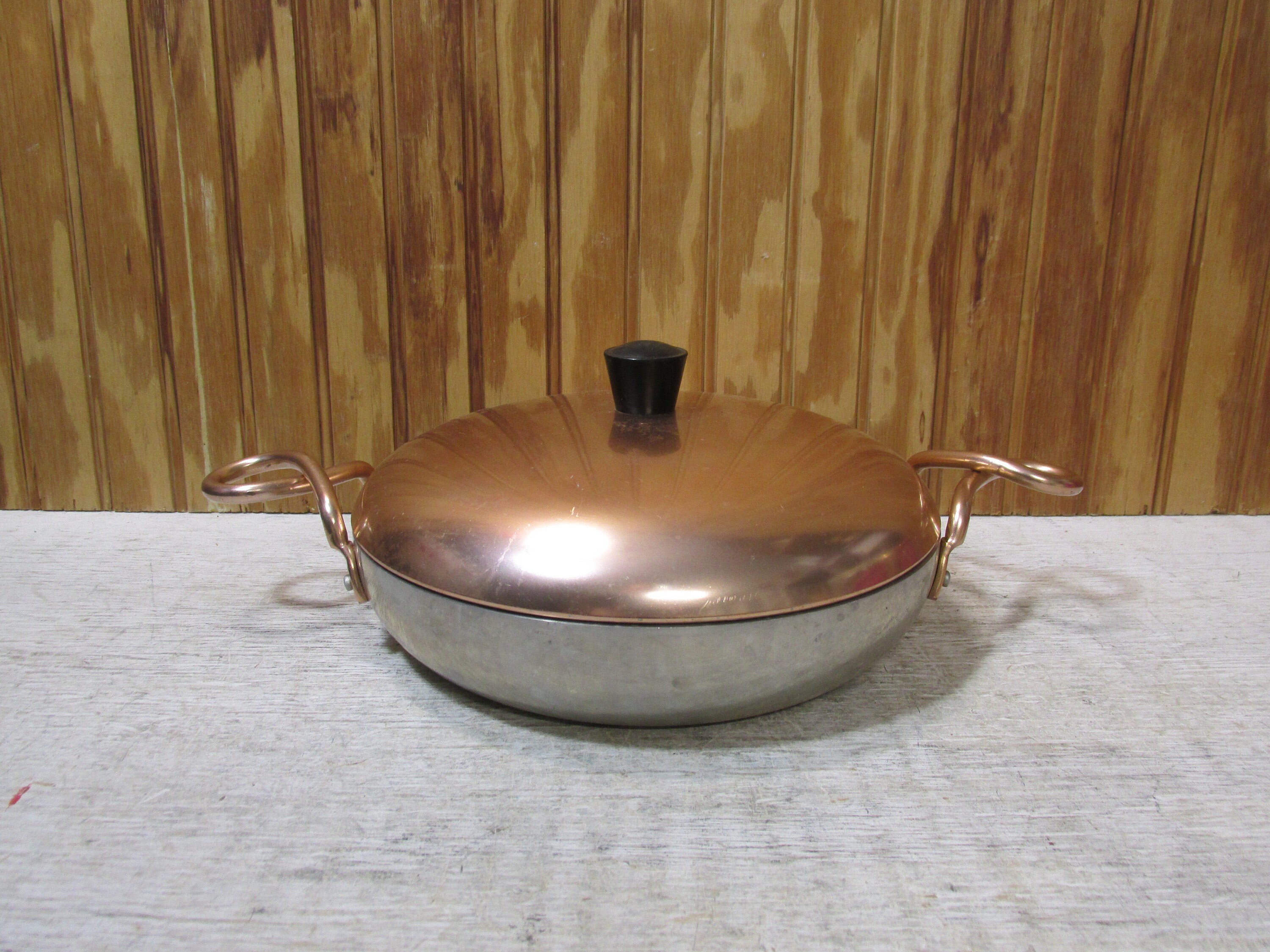 Vintage WearEver Cookware (6 Piece) 2 Large Pots #824 & #834 Lid & 3  Accessories