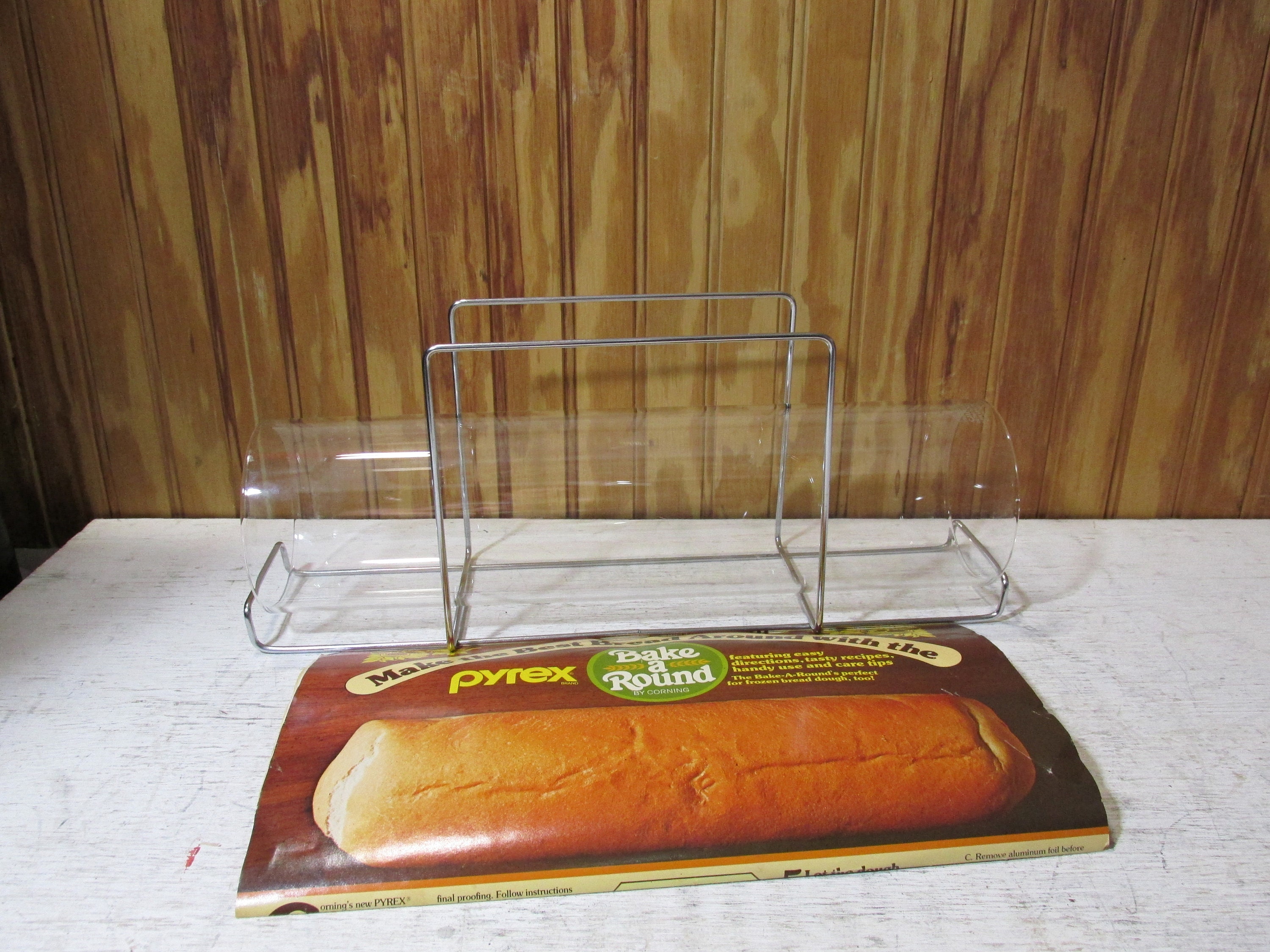 Vintage Pyrex Bake a Round Bread Glass Maker - Etsy Canada