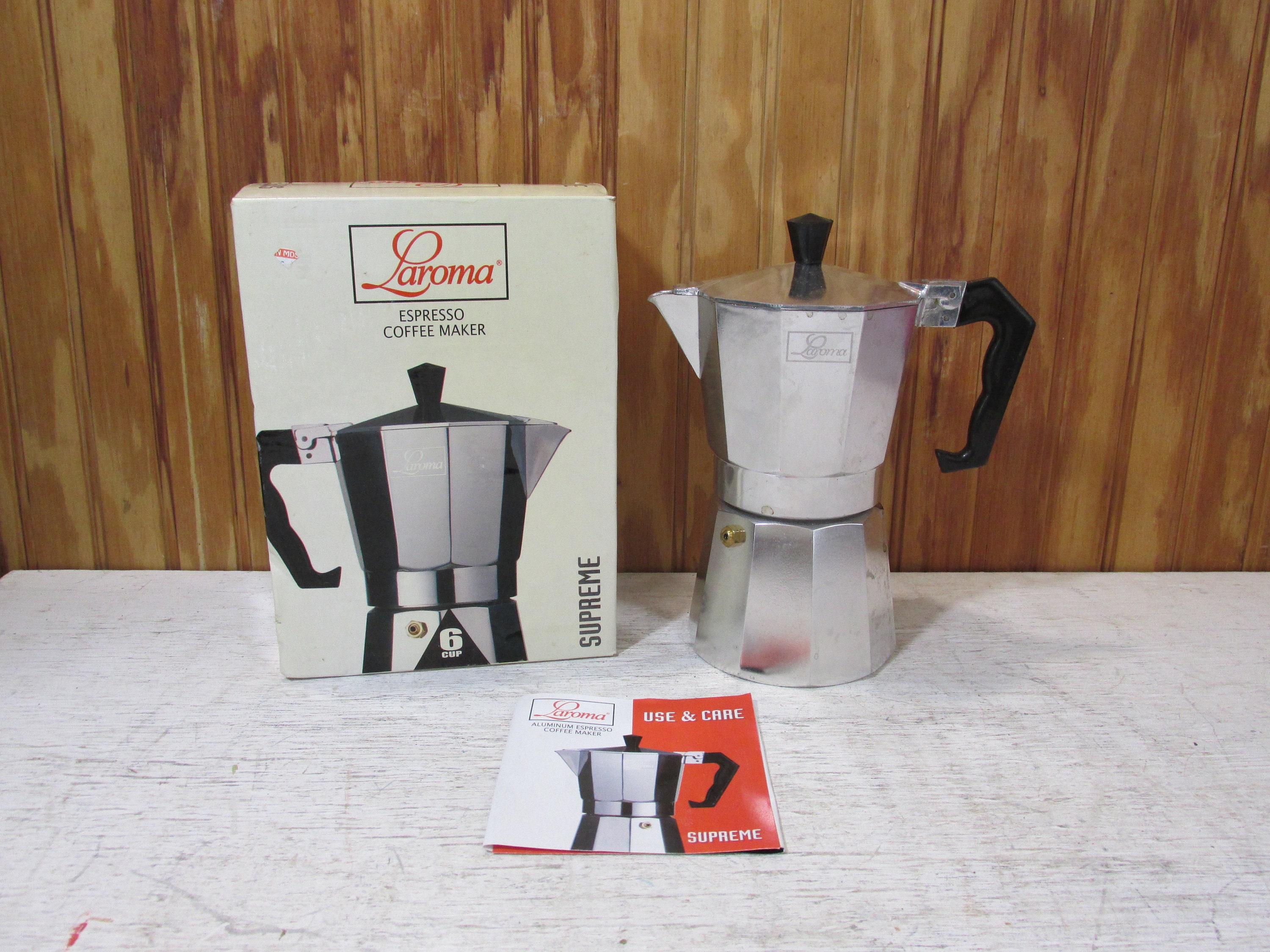 Laroma Expresso Coffee Maker Supreme 6 Cup in Original Box - Etsy