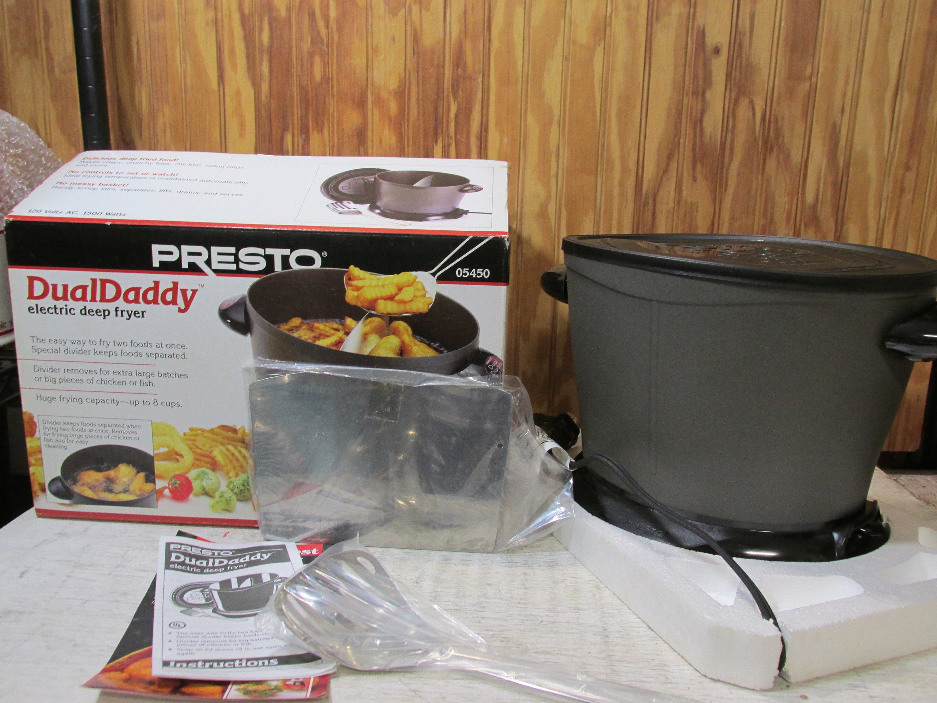Presto, Kitchen, Presto Frydaddy Plus Electric Deep Fryer 5425 New In Box  Great Gift