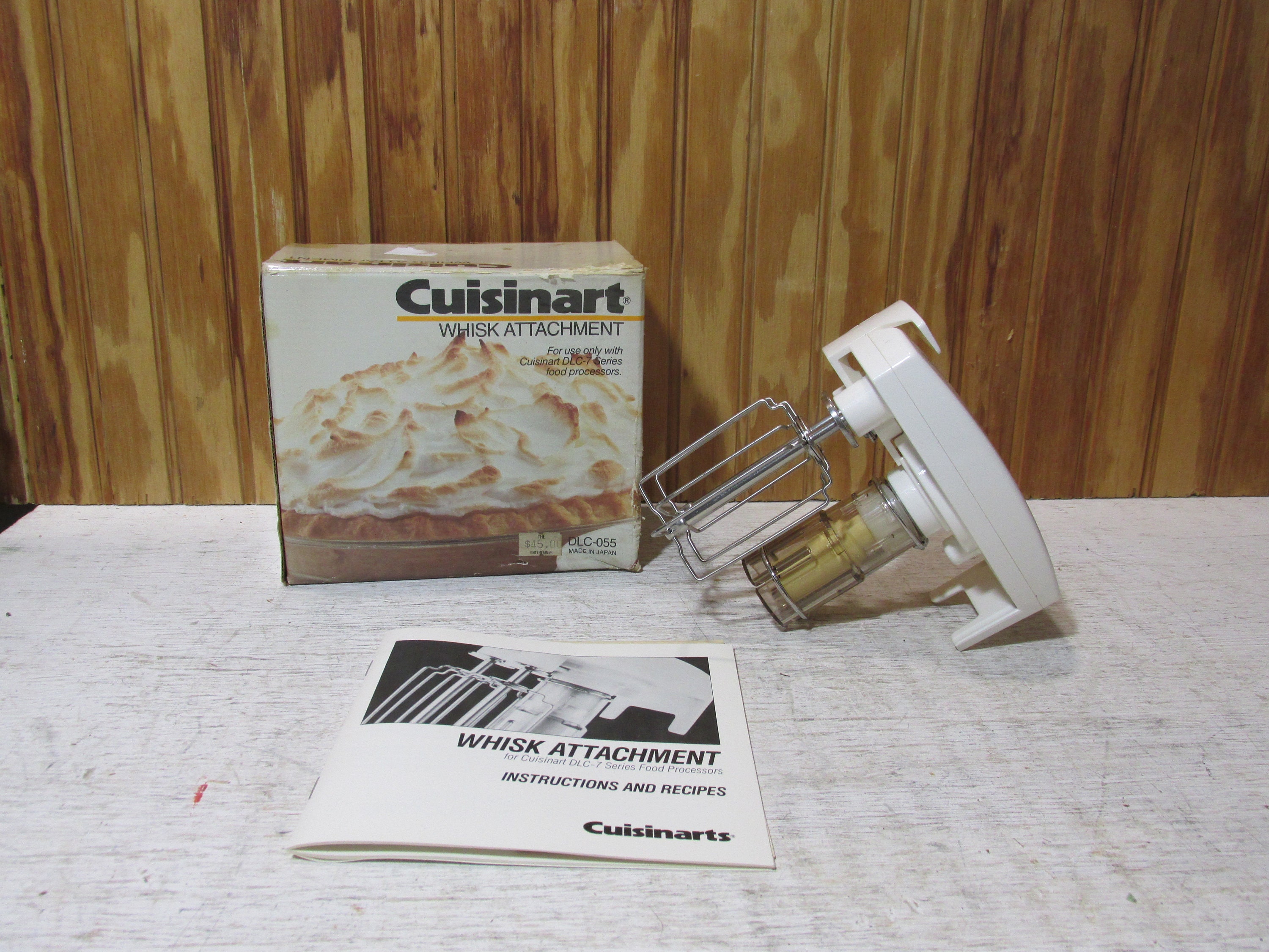 Vintage Cuisinart Whisk Attachment for DLC-7 Series Food Processors DLC-005  