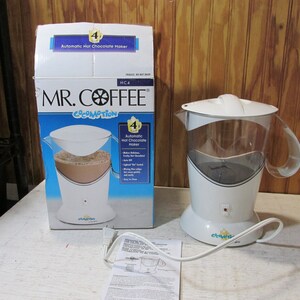 NEW- Mr. Coffee Cocomotion 4 Cup Automatic Hot Chocolate Maker- In Original  Box