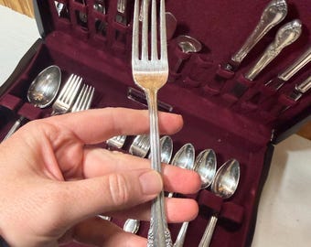 Vintage 1847 Rogers Bros IS Remembrance Silverplate Silverware in