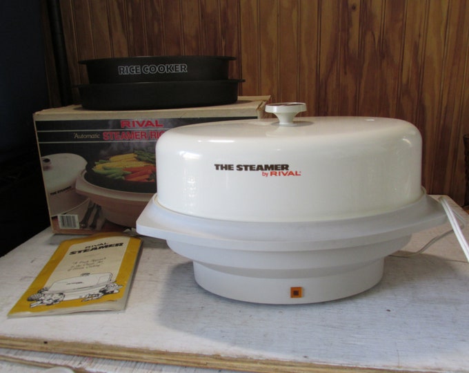 Vintage Rival Automatic Steamer/rice Cooker in Original Box Etsy