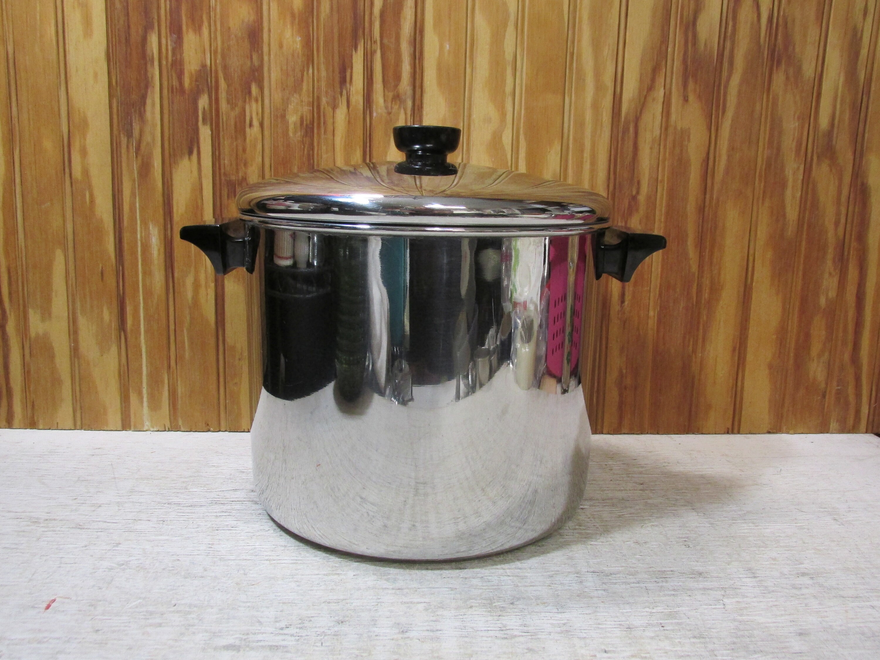 13 pc Vintage Revere Ware 1801 Copper Bottom Cookware Set 1 Qt 2 Qt 3Qt