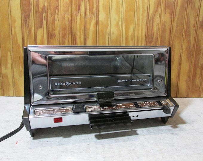 Vintage GE General Electric Deluxe Toastr Oven Toaster Oven Etsy