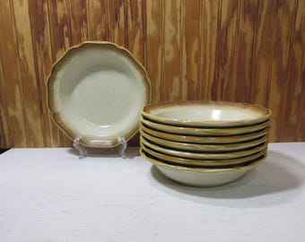 Set of 4 Vintage Mikasa Narumi Vogue L1052 Coupe Soup Bowl 7-5/8 