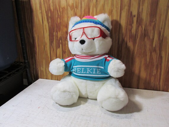 Christmas 2022 Plush Bears Belks Vintage Ski Belkie Bear Skiing Plush Stuffed Animal Teddy | Etsy Denmark