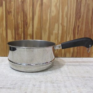 Vintage Stainless Steel Revere Ware 2 or 3 Quart Strainer Pot Insert- Steamer