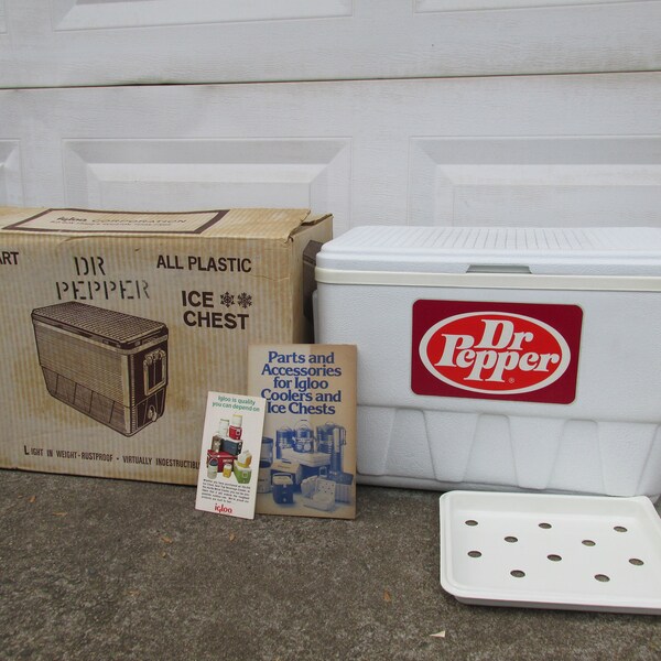Igloo Cooler Vintage Etsy