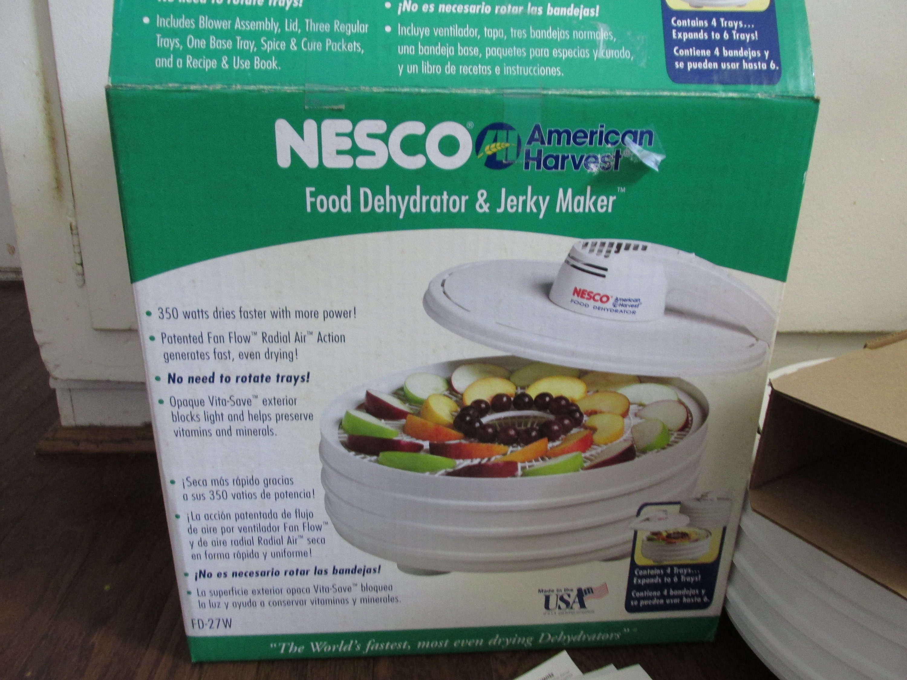 Nesco 6 Tray American Harvest Snackmaster Dehydrator and Jerky Maker &  Reviews
