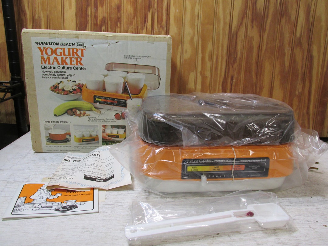 NEW Hamilton Beach Yogurt Maker Electric Culture Center in Etsy