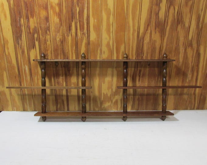 Vintage Small Wooden Shelf- Spice Rack- Trinket Shelf - Etsy