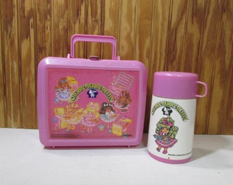 Vintage 1988 Aladdin Pink Plastic Cherry Merry Muffin Children's