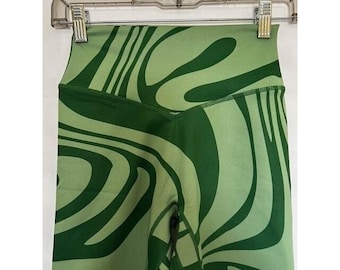 レディース ストーム バイカー グリーン アスレチックショーツ