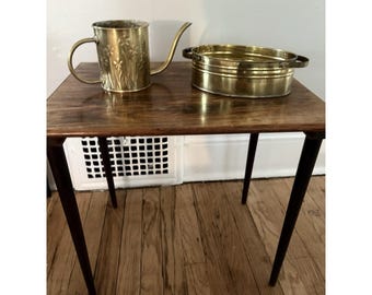 Vintage FTDA FTD Regadera de latón y jardinera 1986 Nijhof Zevenaar Made/Holland