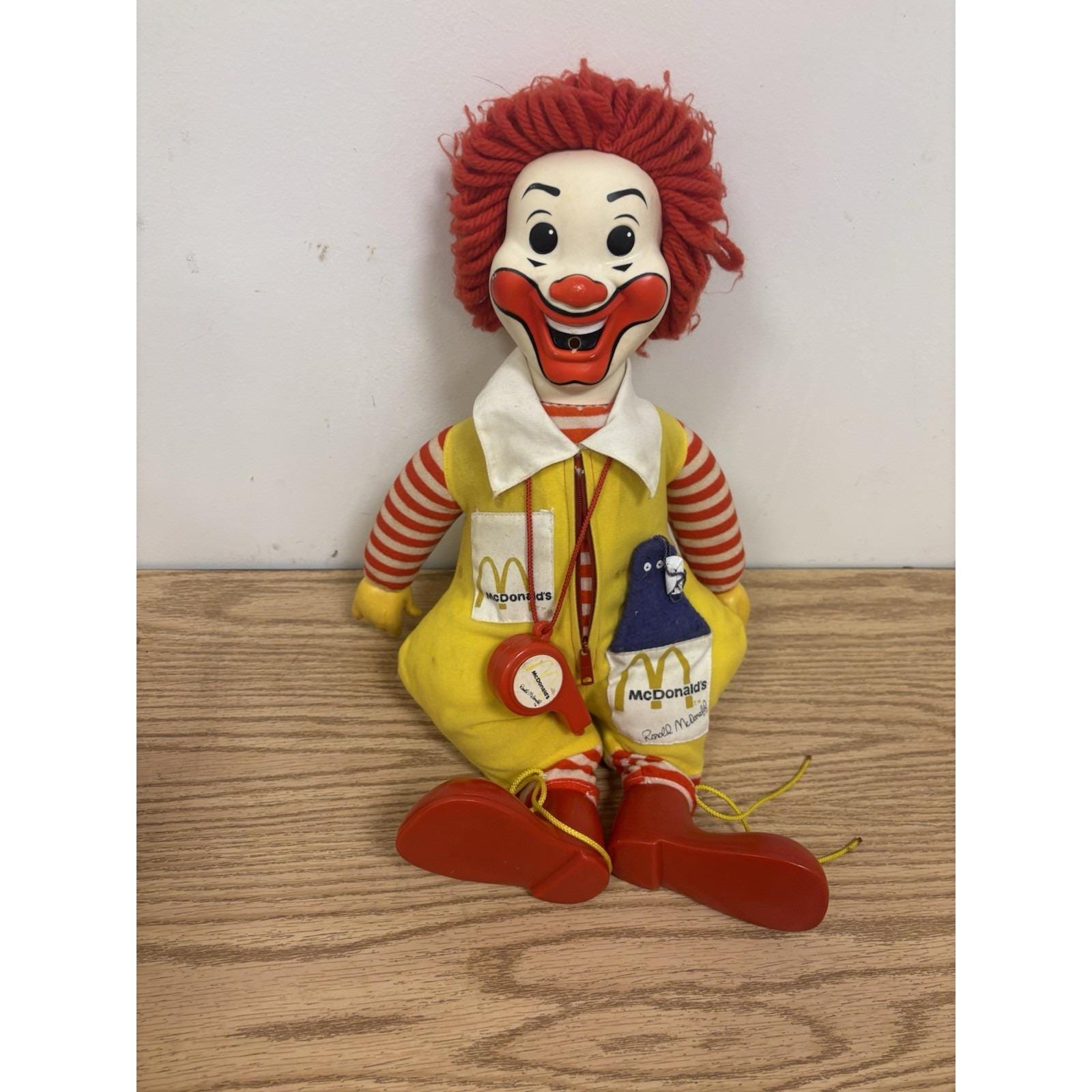 Ronald mcdonald doll - Etsy 日本