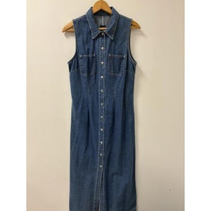 Vintage Gap Denim Dress - Etsy