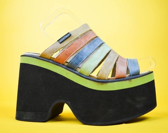 lime green platforms