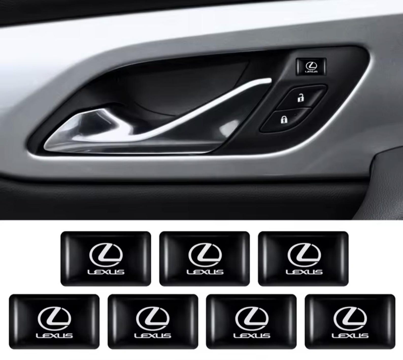 Brand New *10 Lexus Badges Sticker Set Interior Exterior Badges RX TX ...