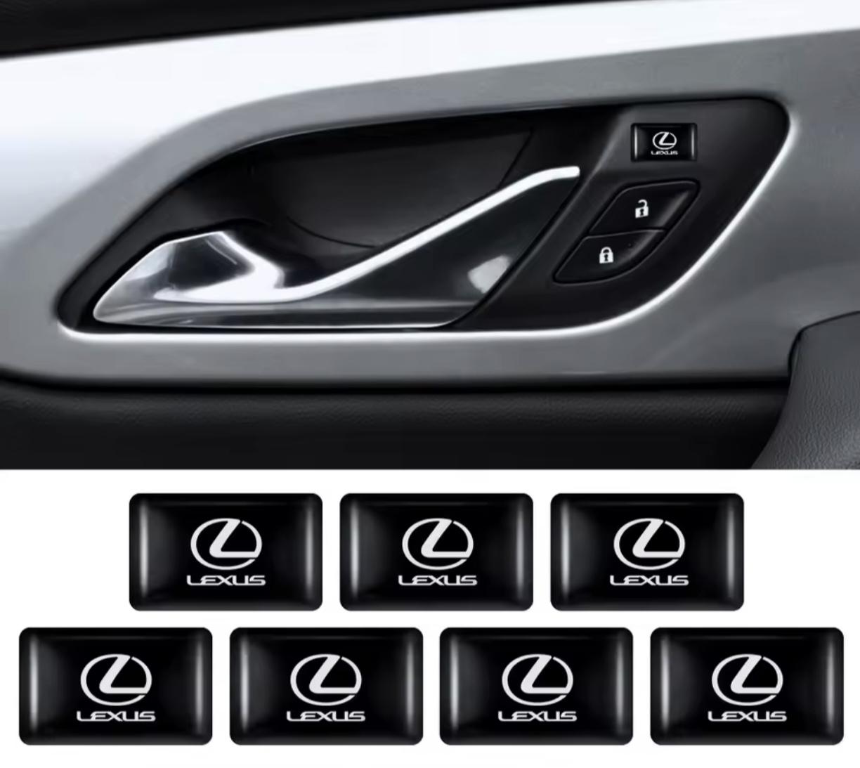 Brand New *10 Lexus Badges Sticker Set Interior Exterior Badges RX TX ...