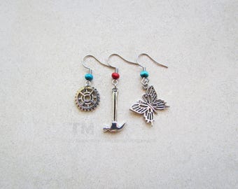 Only You - Jayvik (Jayce and Viktor) Inspired Earrings