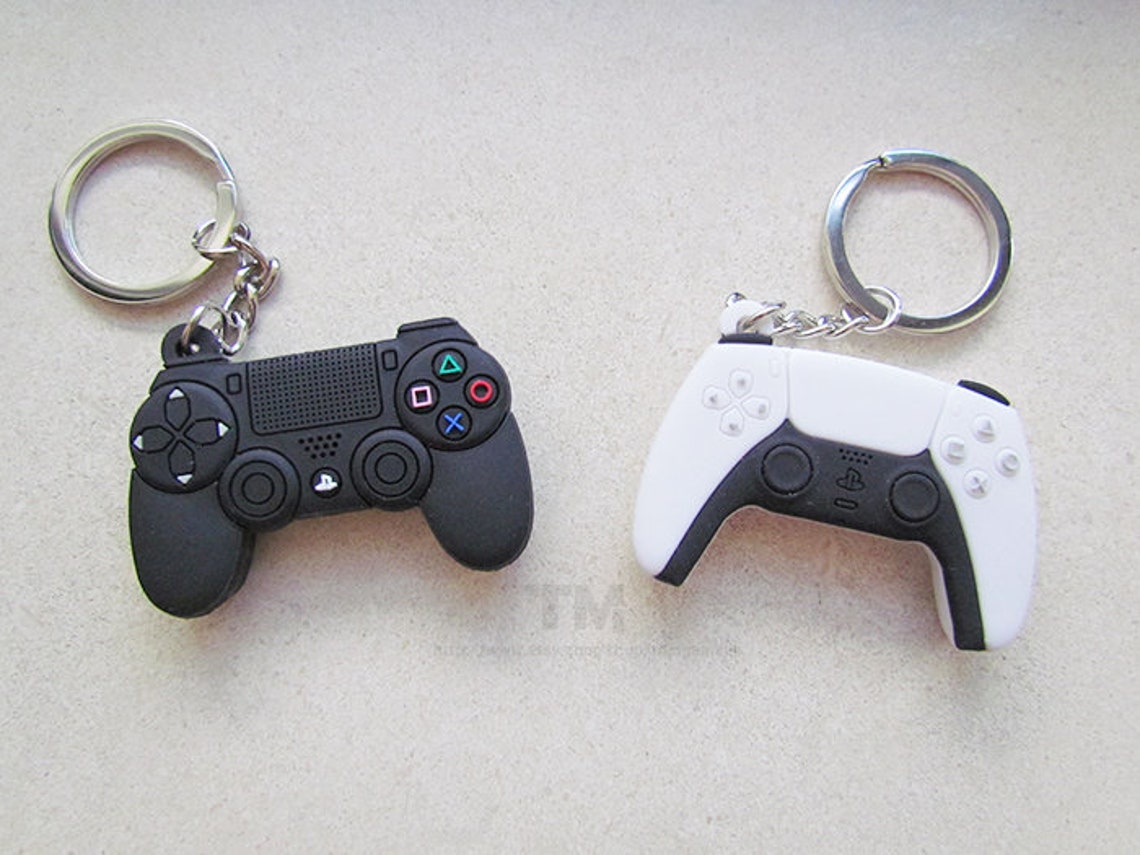 For the Players Playstation Inspired Keychain Etsy UK