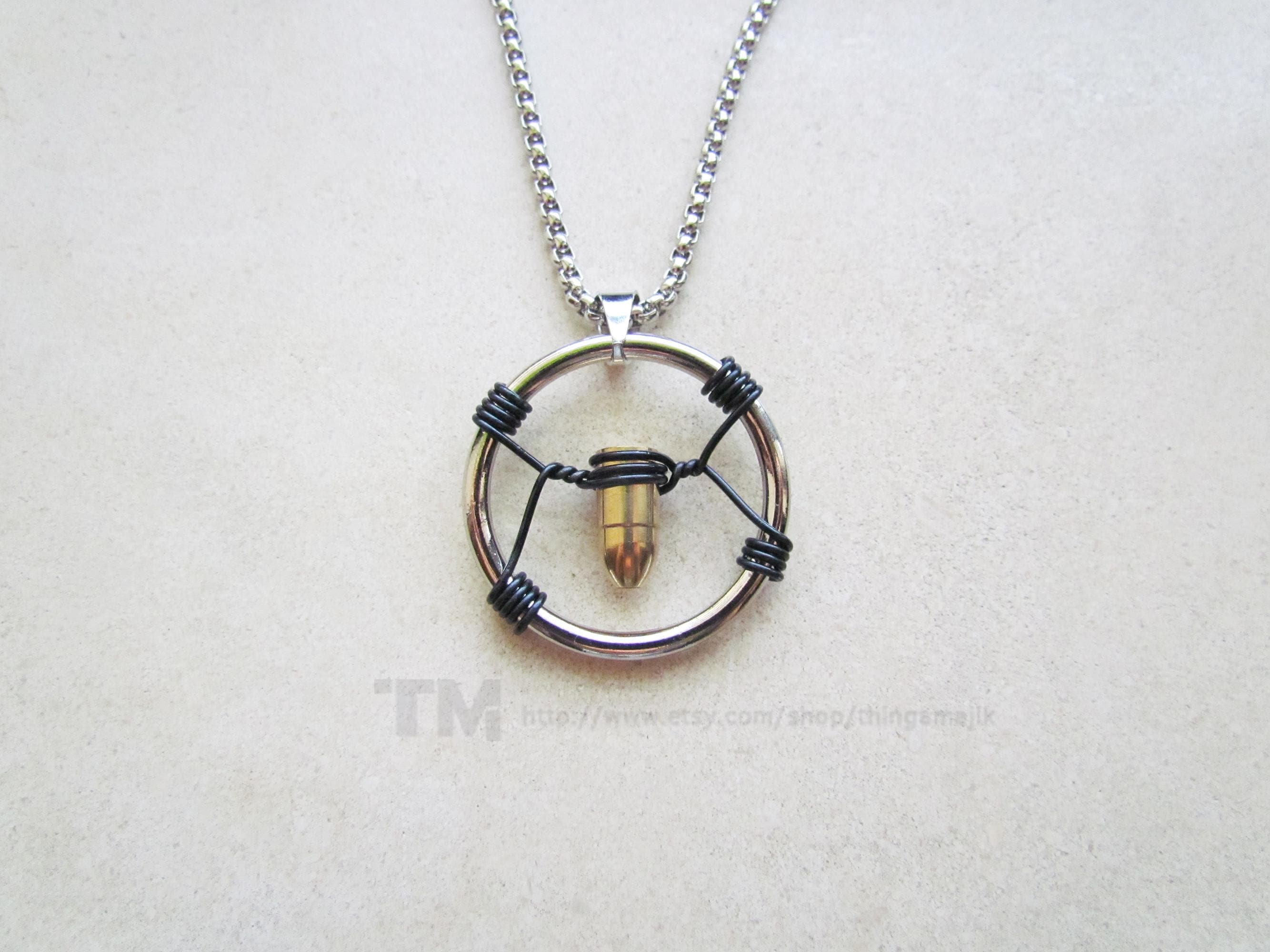 PRE-ORDER: Bullet Pendant - Cyberpunk 2077 Inspired V's Necklace