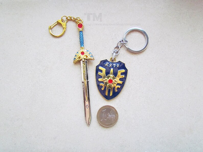 The Luminary Dragon Quest XI Inspired Keychains Etsy