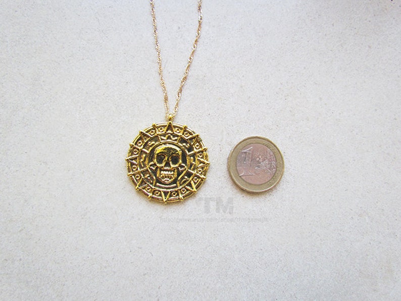 Curse of the Aztec Gold – Pirates of the Caribbean Inspired Necklace - Etsy