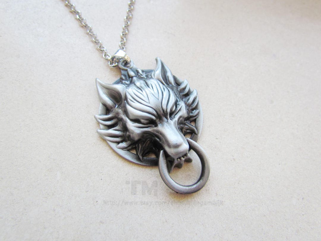 Fenrir - Final Fantasy VII Inspired Necklace - Etsy