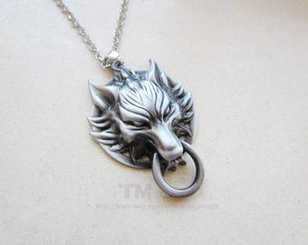 Fenrir - Final Fantasy VII Inspired Necklace - Etsy