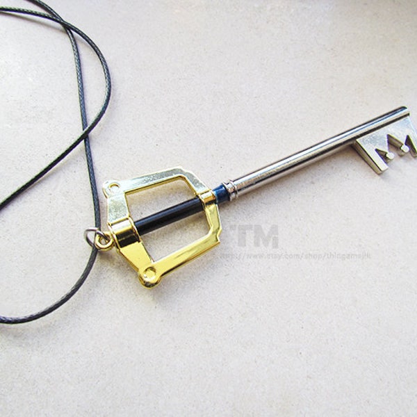 May Your Heart Be Your Guiding Key - Kingdom Hearts Inspired Necklace (or Keychain)