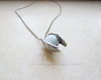 Final Fantasy VII Inspired Holy Materia Necklace - Handmade