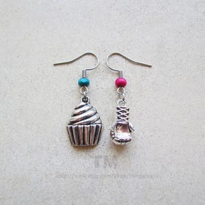 You&#39;re Hot, Cupcake - Caitlyn and Vi (Caitvi) Arcane Inspired Earrings