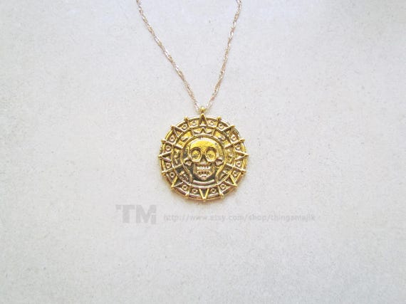 在庫ラスト　パイレーツ・オブ・カリビアン エリザベスのネックレス　アステカの金貨 在庫ラストパイレーツ・オブ・カリビアン エリザベスのネックレス
