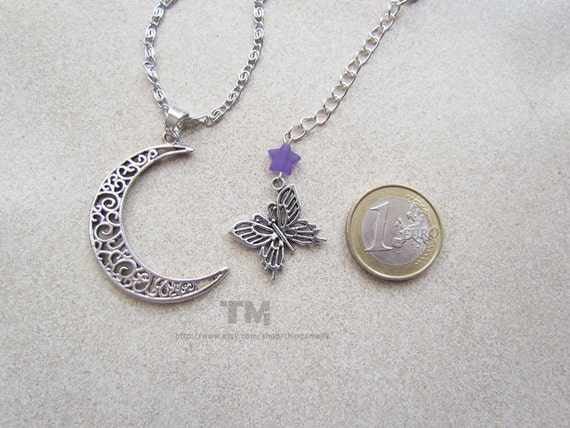 Fly Me to the Moon Bayonetta Inspired Necklace Etsy Canada